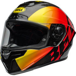 Casque BELL Race Star DLX Flex - Offset Gloss Black/Red BELL 1 - AVSmoto Racing Parts 