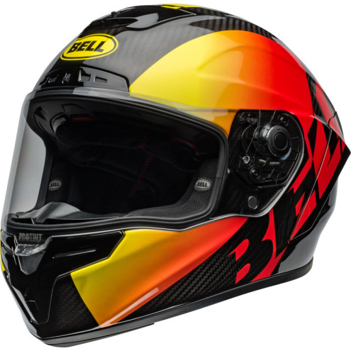 Casque BELL Race Star DLX Flex - Offset Gloss Black/Red BELL 1 - AVSmoto Racing Parts 