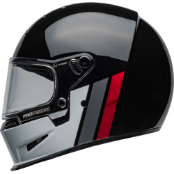 Casque BELL Eliminator - GT Gloss Black/White BELL 4 - AVSmoto Racing Parts 