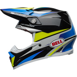 Casque BELL Moto-9S Flex - Pro Circuit 24 Gloss Black/Blue BELL 4 - AVSmoto Racing Parts 