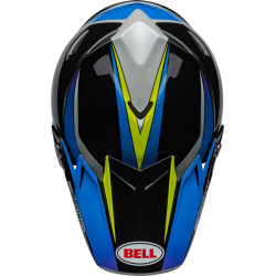 Casque BELL Moto-9S Flex - Pro Circuit 24 Gloss Black/Blue BELL 9 - AVSmoto Racing Parts 