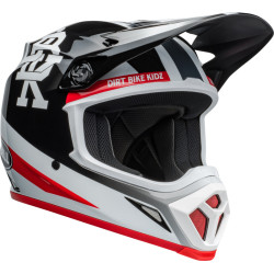 Casque BELL MX-9 Mips - Twitch DBK 24 Gloss Black/White BELL 2 - AVSmoto Racing Parts 