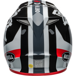 Casque BELL MX-9 Mips - Twitch DBK 24 Gloss Black/White BELL 6 - AVSmoto Racing Parts 