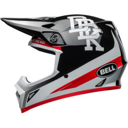 Casque BELL MX-9 Mips - Twitch DBK 24 Gloss Black/White BELL 4 - AVSmoto Racing Parts 