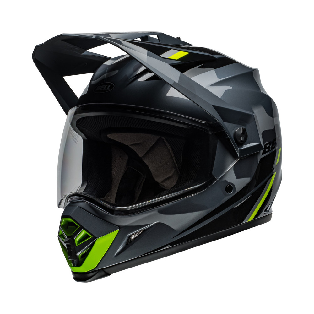 Casque BELL MX-9 Adventure MIPS - Alpine Gloss Met Gray/Camo BELL 1 - AVSmoto Racing Parts 