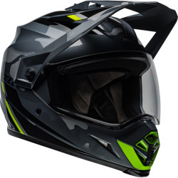 Casque BELL MX-9 Adventure MIPS - Alpine Gloss Met Gray/Camo BELL 2 - AVSmoto Racing Parts 