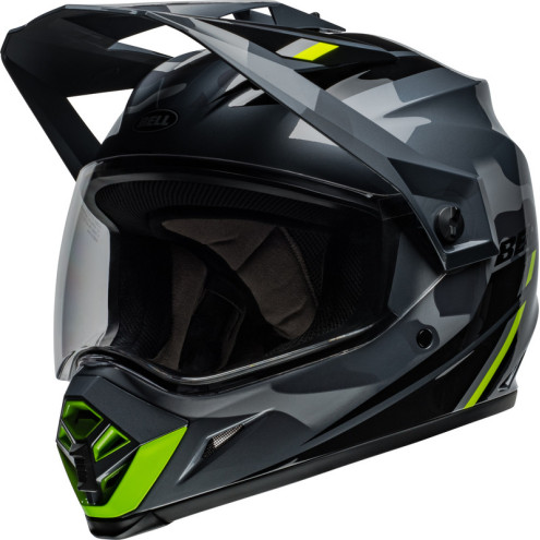 Casque BELL MX-9 Adventure MIPS - Alpine Gloss Met Gray/Camo BELL 1 - AVSmoto Racing Parts 