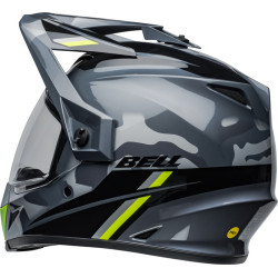 Casque BELL MX-9 Adventure MIPS - Alpine Gloss Met Gray/Camo BELL 5 - AVSmoto Racing Parts 