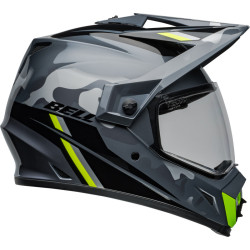 Casque BELL MX-9 Adventure MIPS - Alpine Gloss Met Gray/Camo BELL 8 - AVSmoto Racing Parts 