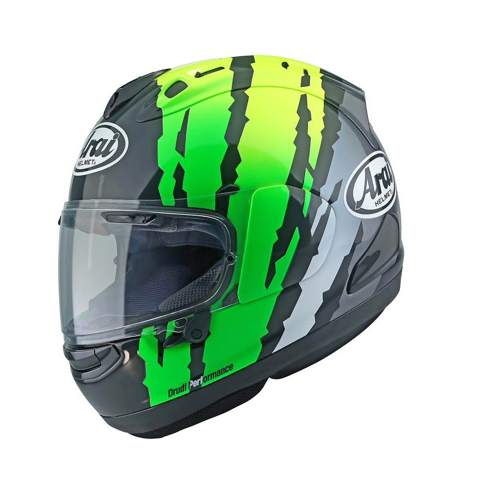 Casque ARAI RX-7V EVO Blade - jaune ARAI 1 - AVSmoto Racing Parts 