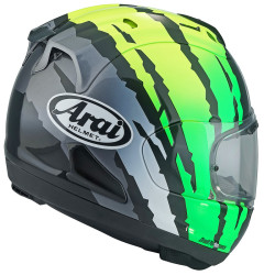 Casque ARAI RX-7V EVO Blade - jaune ARAI 2 - AVSmoto Racing Parts 