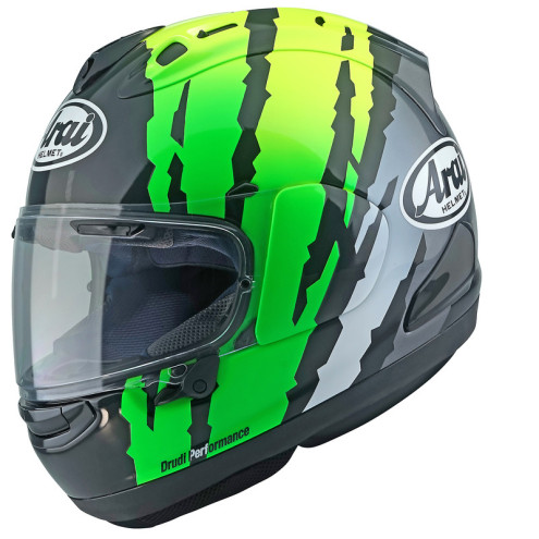 Casque ARAI RX-7V EVO Blade - jaune ARAI 1 - AVSmoto Racing Parts 