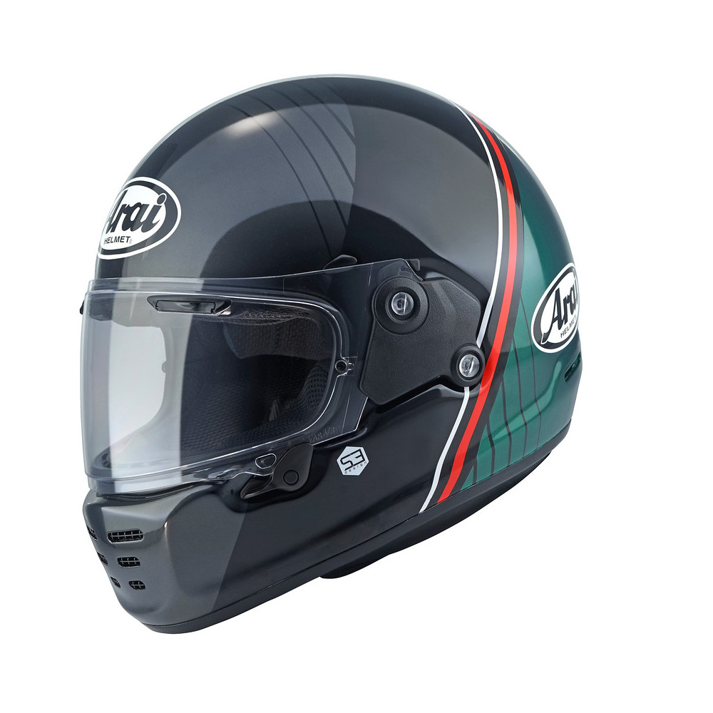 Casque ARAI CONCEPT-XE Temu - vert ARAI 1 - AVSmoto Racing Parts 