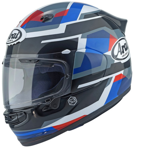 Casque ARAI QUANTIC Abstract - bleu ARAI 1 - AVSmoto Racing Parts 