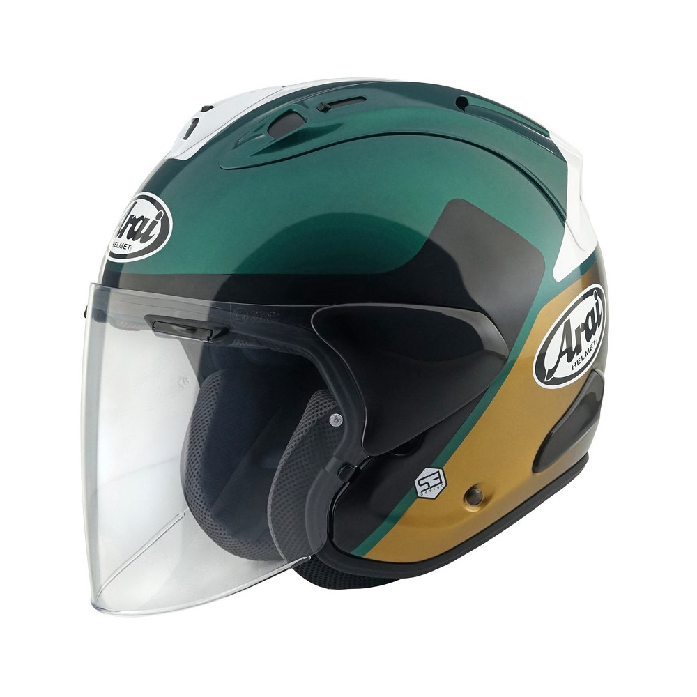 Casque ARAI SZ-R VAS EVO Legante vert ARAI 1 - AVSmoto Racing Parts 