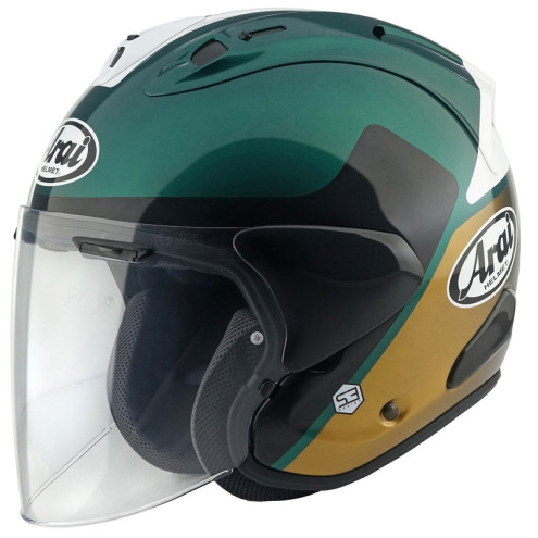 Casque ARAI SZ-R VAS EVO Legante vert ARAI 1 - AVSmoto Racing Parts 