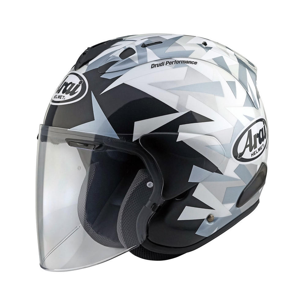 Casque ARAI SZ-R VAS EVO Mimesis blanc ARAI 1 - AVSmoto Racing Parts 