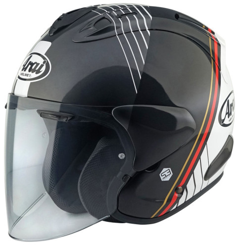 Casque ARAI SZ-R VAS EVO Temu blanc ARAI 1 - AVSmoto Racing Parts 