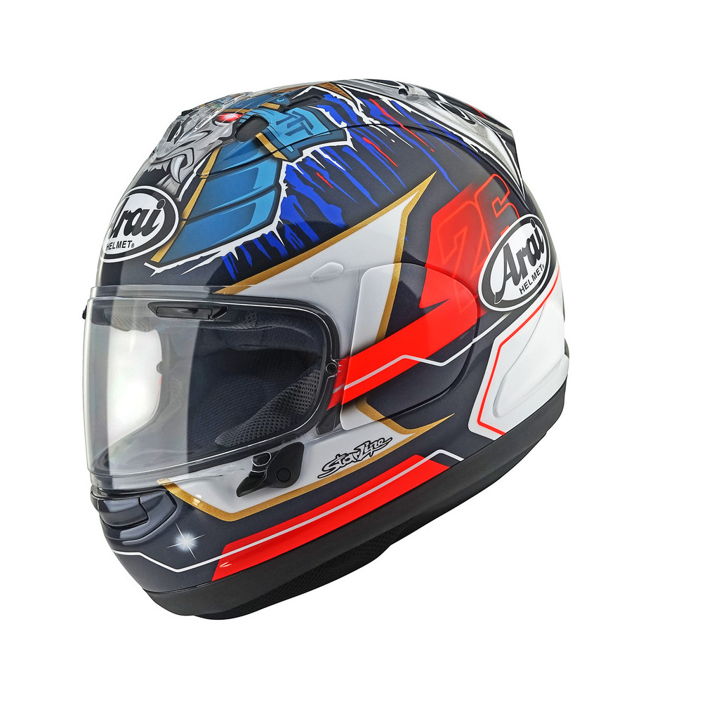 Casque ARAI RX-7V EVO Pedrosa Shogun - Replica ARAI 1 - AVSmoto Racing Parts 