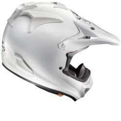 Casque ARAI MX-V EVO - Blanc ARAI 2 - AVSmoto Racing Parts 