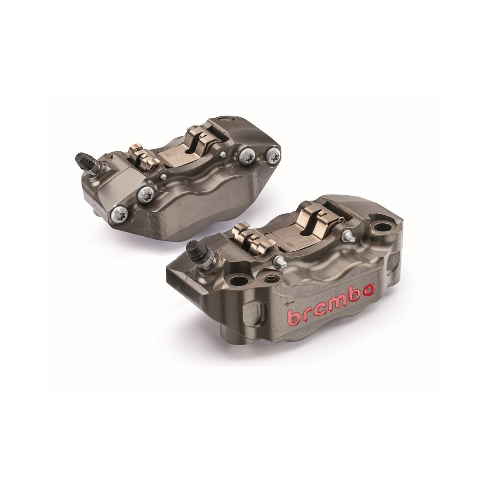 Paire étriers BREMBO UPGRADE - 108mm/P4 30/34 (avec plaquettes)