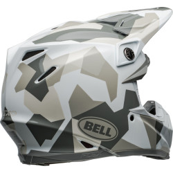 Casque BELL Moto-9S Flex - Rover Gloss White Camo BELL 6 - AVSmoto Racing Parts 