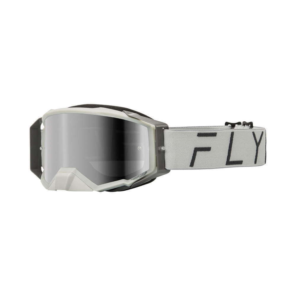 Masque FLY RACING Zone Pro Grey - écran gris/fumé 1 - AVSmoto Racing Parts 