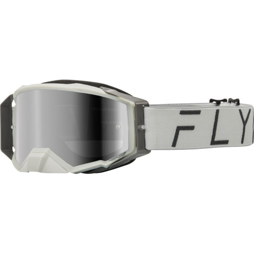 Masque FLY RACING Zone Pro Grey - écran gris/fumé 1 - AVSmoto Racing Parts 