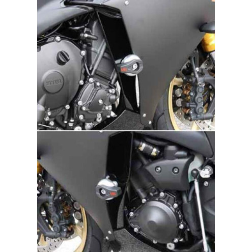 Kit fixation tampon de protection LSL pour YAMAHA YZF-R1 2009 Lsl 1 - AVSmoto Racing Parts 