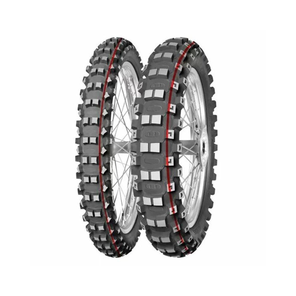 Pneu MITAS TERRA FORCE-MX MH 90/90-21 (3.00-21) NHS 54M TT MEDIUM TO HARD RED GREEN MITAS 1 - AVSmoto Racing Parts 