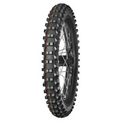 Pneu MITAS TERRA FORCE-MX MH 60/100-14 29M TT MEDIUM HARD TERRAIN RED GREEN NHS MITAS 1 - AVSmoto Racing Parts 