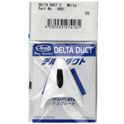 Ventilation avant centrale ARAI Delta Duct 5 white pour casques RX-7 GP/X-Tend/X-Tend Ram/SZ-Ram-4 ARAI 2 - AVSmoto Racing Parts