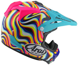 Casque ARAI MX-V EVO Stream - Rose ARAI 2 - AVSmoto Racing Parts 