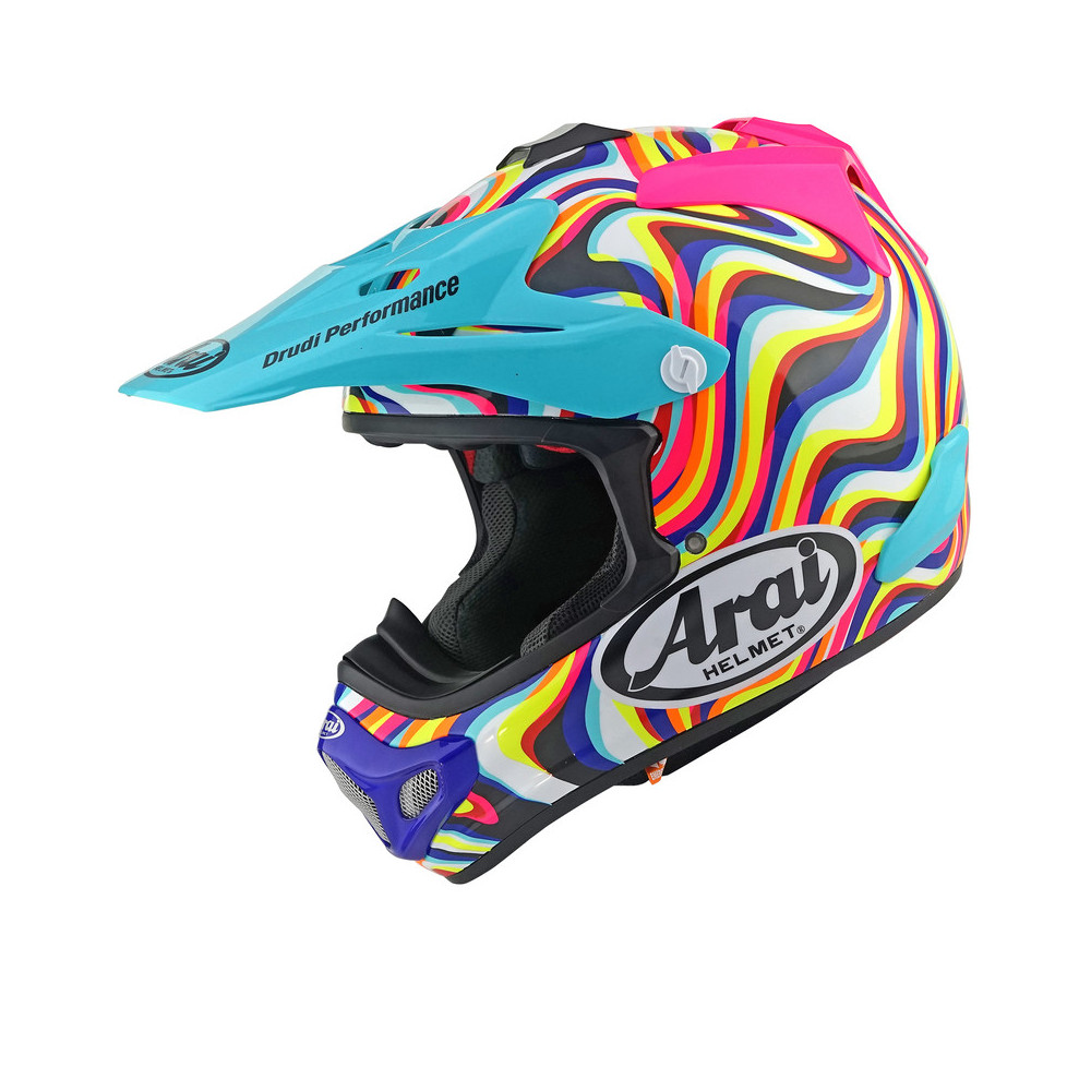 Casque ARAI MX-V EVO Stream - Rose ARAI 1 - AVSmoto Racing Parts 