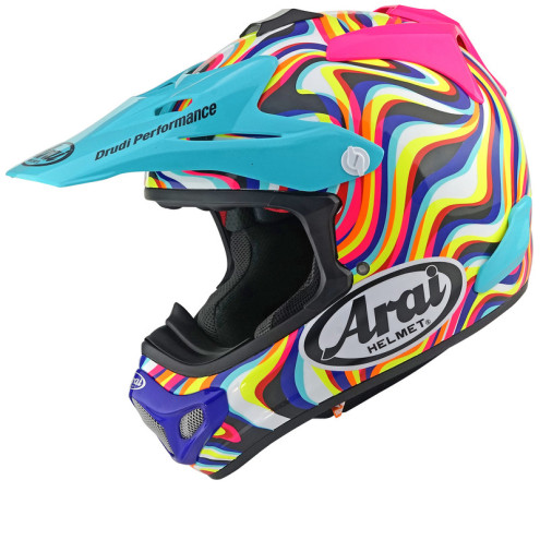 Casque ARAI MX-V EVO Stream - Rose ARAI 1 - AVSmoto Racing Parts 