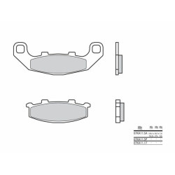 Plaquettes de frein BREMBO route métal fritté - 07KA11SP