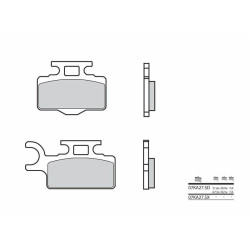 Plaquettes de frein BREMBO Off-Road métal fritté - 07KA27SD