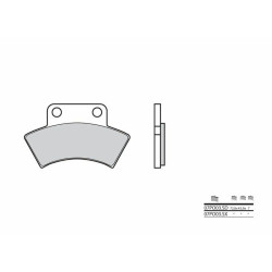 Plaquettes de frein BREMBO Off-Road métal fritté - 07PO03SX