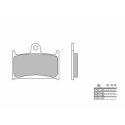 Plaquettes de frein BREMBO carbone céramique - 07SU14RC