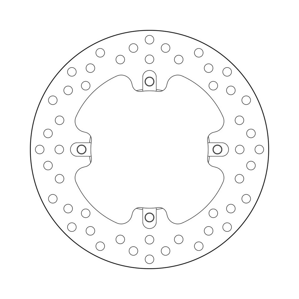 Disque de frein BREMBO Serie Oro rond fixe