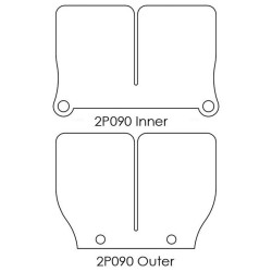 LAMELLES DE RECHANGE POUR BOITE A CLAPETS V-FORCE2 V-force 1 - AVSmoto Racing Parts 