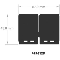 Lamelles de rechange pour boîtes à clapets VForce4 V-force 1 - AVSmoto Racing Parts 