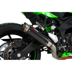 Ligne complète Scorpion Racing carbone RP1-GP Kawasaki ZX-4RR 2023-