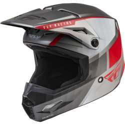 Casque FLY RACING Kinetic Drift - Charcoal/gris/rouge 1 - AVSmoto Racing Parts 