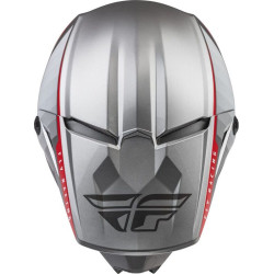 Casque FLY RACING Kinetic Drift - Charcoal/gris/rouge 4 - AVSmoto Racing Parts 