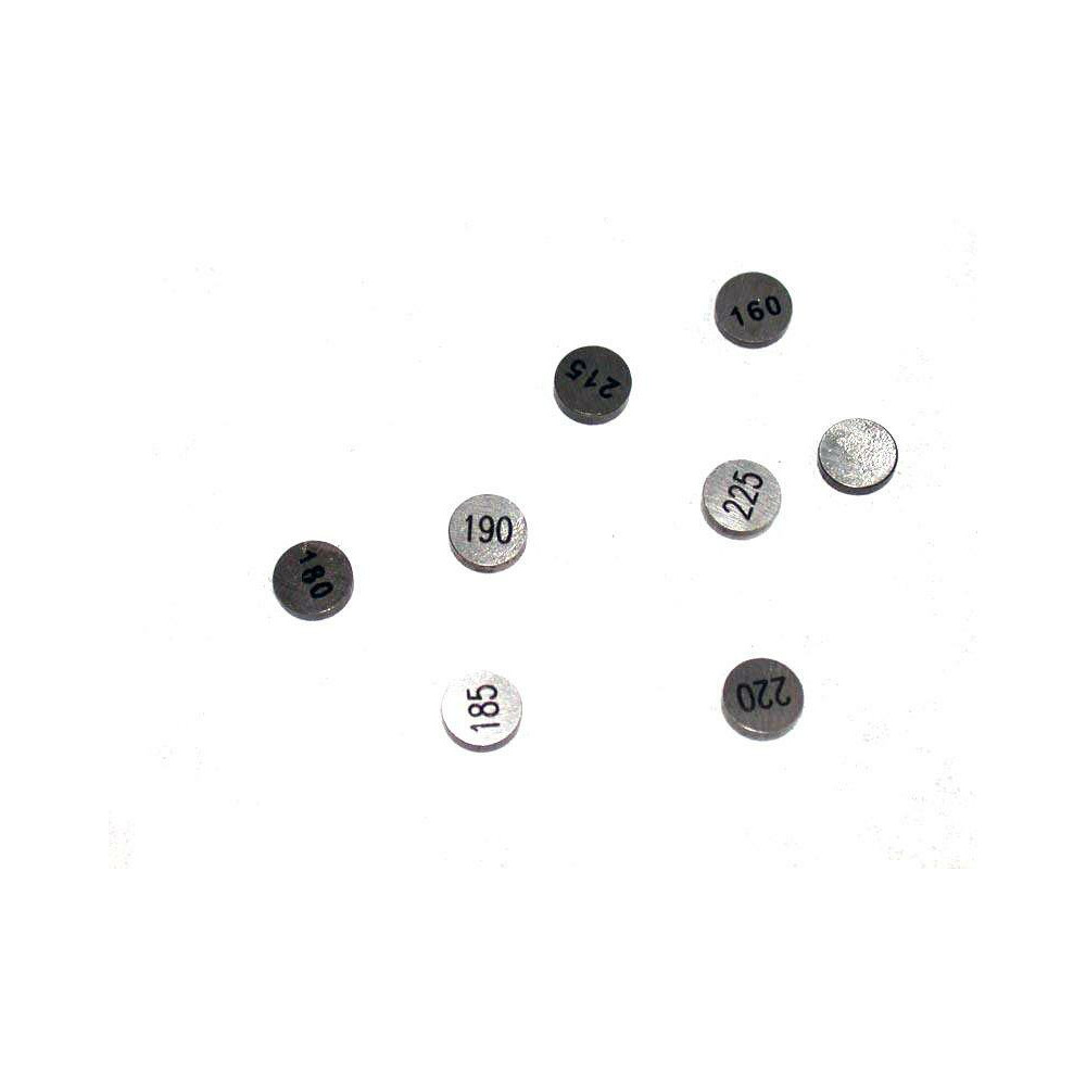 Pastilles de soupape HOT CAMS Ø10,0x2,95mm - jeu de 5