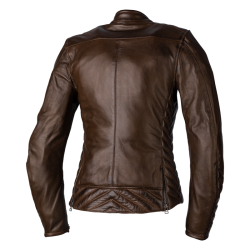 Veste femme RST Roadster 3 CE cuir - marron taille S RST 2 - AVSmoto Racing Parts 