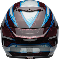 Casque BELL Race Star DLX Flex - Xenon Gloss Blue/Retina BELL 5 - AVSmoto Racing Parts 