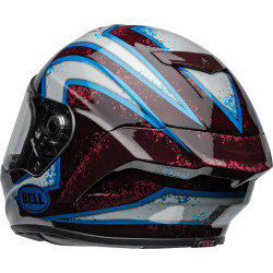 Casque BELL Race Star DLX Flex - Xenon Gloss Blue/Retina BELL 4 - AVSmoto Racing Parts 