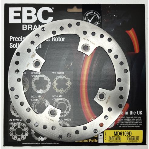 Disque de frein avant fixe EBC D-Series Suzuki 125 et 200 TSR